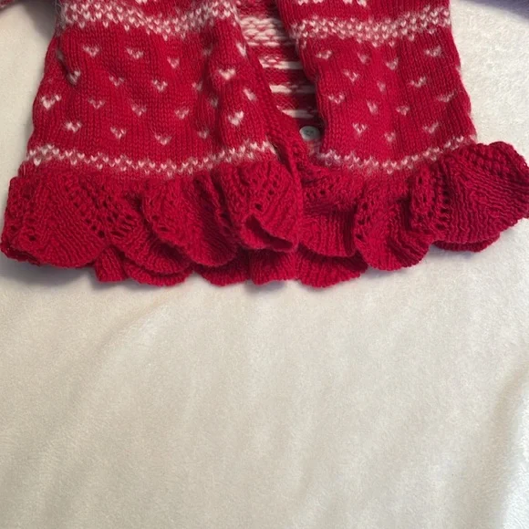 Ralph Lauren red cardigan 3 months ! - Picture 3 of 5